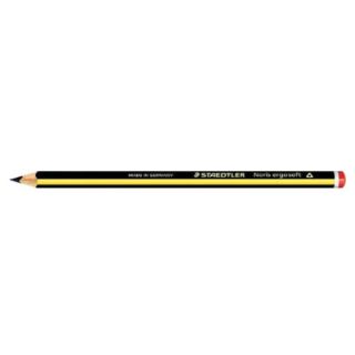 STAEDTLER Noris ergosoft 153 Jumbo Bleistifte 2B schwarz/gelb 12 St.