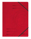 herlitz Eckspanner easy orga DIN A4 rot, 5 St.