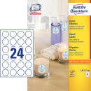 AVERY Zweckform Etiketten L3415-100 weiß 40,0  x...