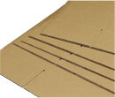 Nestler Wellpapp-Faltkartons 1-wellig braun 31,5 x 22,5 x...