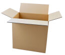 Nestler Wellpapp-Faltkartons 1-wellig braun 31,5 x 22,5 x...