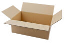 Nestler Wellpapp-Faltkartons 1-wellig braun 41,0 x 26,0 x...