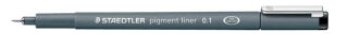 STAEDTLER pigmentliner 308 Fineliner schwarz 0,1 mm, 1 St.