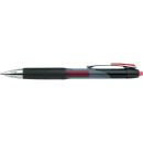 uni-ball Signo 207 Gelschreiber schwarz/transparent 0,4 mm, Schreibfarbe: rot, 1 St.