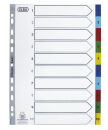 OXFORD Ordnerregister DIN A4 Vollformat 1-10 farbig...