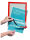 DURABLE Magnetrahmen selbstklebend DURAFRAME® rot A4, 2 St.