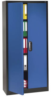CP Stahlschrank C 2000 Acurado 9260-000 S11603 anthrazit, enzianblau 4 Fachböden 93,0 x 40,0 x 195,0 cm, aufgebaut, 1 St.
