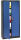 CP Stahlschrank C 2000 Acurado 9260-000 S11603 anthrazit, enzianblau 4 Fachböden 93,0 x 40,0 x 195,0 cm, aufgebaut, 1 St.