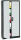 CP Stahlschrank C 2000 Acurado 9260-000 S11661 lichtgrau, anthrazit 4 Fachböden 93,0 x 40,0 x 195,0 cm, aufgebaut, 1 St.