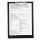 PAGNA Klemmbrett 24009-04 DIN A4 schwarz Karton, 1 St.