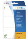 HERMA Adressetiketten 4301 weiß 95,0 x 48,0 mm, 250...