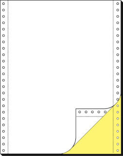 SIGEL Endlospapier A4 hoch 2-fach, 80 g/qm weiß 1.000 Blatt