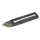 FABER-CASTELL 9000 Bleistifte B grün, 12 St.