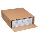 25 Top-Print Archivboxen braun 24,4 x 32,1 x 8,5 cm