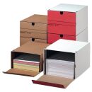 Top-Print Archivboxen braun 24,4 x 32,1 x 8,5 cm, 25 St.
