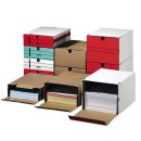 10 Top-Print Archivboxen braun 24,4 x 32,1 x 12,5 cm