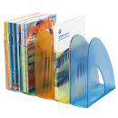 HAN Stehsammler TWIN 1611-64D blau-transparent Kunststoff, DIN A4, 1 St.