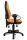 Topstar Bürostuhl Point 70, 8170UG04 Stoff orange, Gestell schwarz
