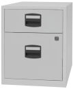 BISLEY Home Rollcontainer lichtgrau 2 Auszüge 41,3 x 40,0 x 52,8 cm