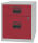 BISLEY Home Rollcontainer lichtgrau, kardinalrot 2 Auszüge 41,3 x 40,0 x 52,8 cm
