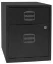 BISLEY Home Rollcontainer schwarz 2 Auszüge 41,3 x...