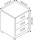 BISLEY Home Rollcontainer lichtgrau 3 Auszüge 41,3 x 40,0 x 52,8 cm