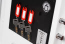phoenix Tresor Titan II FS1283E R2 mit Feuerschutz signalweiß 40,0 x 44,0 x 51,5 cm