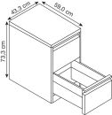 CP C 2000 Acurado Hängeregistraturschrank lichtgrau,...