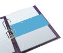 OXFORD Trennstreifen Duo blau, 160 g/qm Karton 24,0 x 10,5 cm, 60 St.