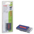 trodat Ersatzstempelkissen 6/4750/2 blau/rot 4,1 x 2,4...