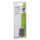 trodat Ersatzstempelkissen 6/4850 blau/rot 2,5 x 0,5 cm, 2 St.