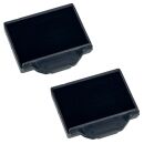trodat Ersatzstempelkissen 6/50 schwarz 4,1 x 2,4 cm, 2 St.