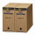 ELBA Archivboxen tric system braun 16,0 x 34,1 x 31,5 cm, 6 St.