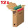 ELBA Archivboxen tric system braun 8,0 x 34,1 x 31,5 cm, 12 St.