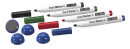AKTION: MAUL Whiteboard 2000 MAULpro 200,0 x 100,0 cm weiß spezialbeschichteter Stahl + GRATIS 4 Boardmarker farbsortiert und 4 Kugelmagnete blau