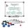 AKTION: MAUL Whiteboard 2000 MAULpro 180,0 x 90,0 cm weiß emaillierter Stahl + GRATIS 4 Boardmarker farbsortiert und 4 Kugelmagnete blau