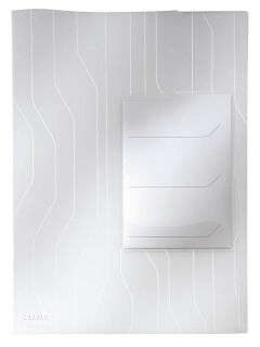 LEITZ Organisationshüllen CombiFile DIN A4 transparent genarbt 0,20 mm, 3 St.