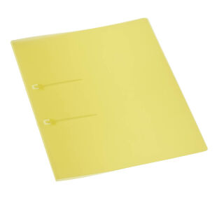 EICHNER Schlaufenhefter Kunststoff gelb DIN A4, 10 St.