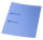 EICHNER Schlaufenhefter Kunststoff blau DIN A4, 10 St.