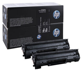 HP 78A (CE278AD) schwarz Tonerkartuschen, 2er-Set