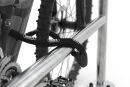 Fahrrad-Anlehnbügel 9231, Länge 150 cm, zum Aufdübeln