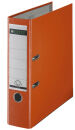 LEITZ 1010 Ordner orange Kunststoff 8,0 cm DIN A4, 1 St.