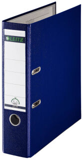 LEITZ 1010 Ordner nachtblau Kunststoff 8,0 cm DIN A4, 1 St.