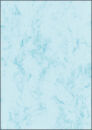 SIGEL Briefpapier Marmor blau DIN A4 200 g/qm 50 St.