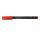 STAEDTLER Lumocolor Folienstifte rot 1,0 mm permanent, 10 St.