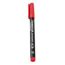 STAEDTLER Lumocolor Folienstifte rot 0,6 mm permanent, 10...