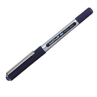 uni-ball eye micro UB-150E Tintenroller silber 0,2 mm, Schreibfarbe: blau, 12 St.