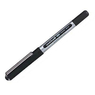 uni-ball eye micro UB-150E Tintenroller silber 0,2 mm, Schreibfarbe: schwarz, 12 St.