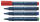 Schneider Maxx 130 Permanentmarker farbsortiert 1,0 - 3,0 mm, 4 St.