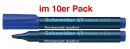 Schneider Maxx 133 Permanentmarker blau 1,0 - 4,0 mm, 10 St.